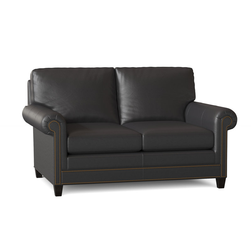BradingtonYoung Raylen 59.5'' Leather Loveseat Wayfair